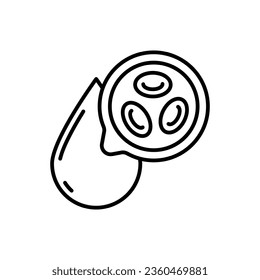 Icono de Glóbulos Rojos en vector. Ilustración
