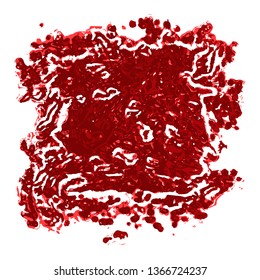 Red Blood Drop Abstract Pattern Vector