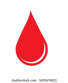 Red Blood Vector Icon Illustrations Stock Vector (Royalty Free ...