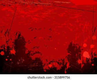 red bloody background