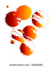 red blotches
