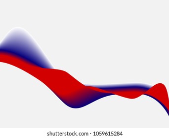 Red and blue abstract background
