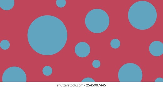 fundo abstrato vermelho e azul com um motivo de círculo simples