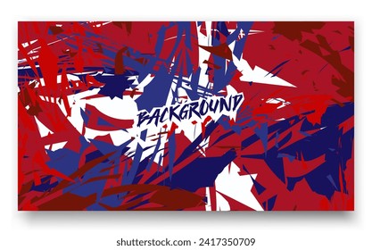 Red and blue abstract background suitable for contemporary art, interior design, background, artistic projects, and modern branding concepts.