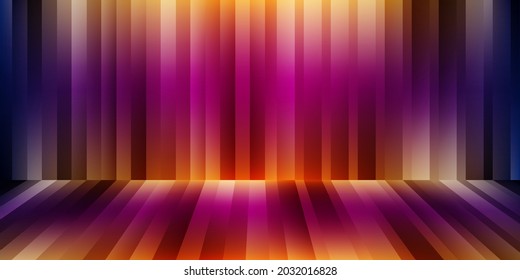 Fondo de línea abstracta rojo y azul.