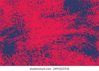 Fondo rojo y azul en grunge y estilo rústico. Textura sucia vintage simple y minimalista de superficie rugosa para el fondo.