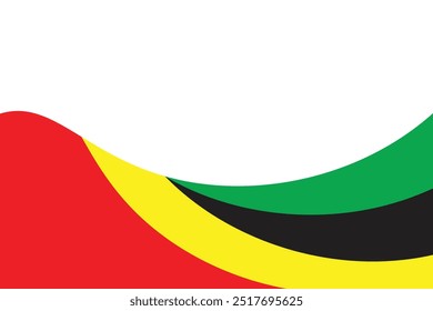 red blue black wave background