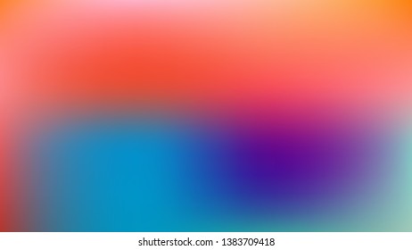 Red and Blue Blur Background Vector