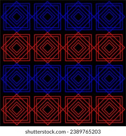 fondo rojo azul de la ciudad