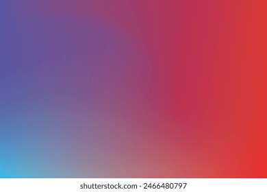 Red, blue color combination gradient background design