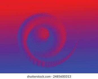 Red and blue  color combination gradient background design.