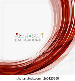 Red and blue color swirl concept, abstract background