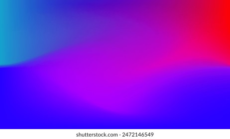 Red blue cyan abstract gradient mesh background nice for wallpaper or banner
