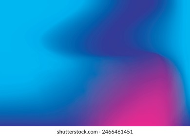 Red, blue cyan color combination gradient background design.