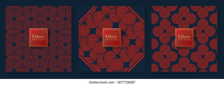 Fondo de diseño rojo y azul