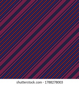 Fondo de patrón transparente rayado rojo y azul adecuado para textiles de moda, gráficos