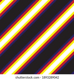 Rot und Blau, diagonal gestreifter, nahtloser Musterhintergrund, geeignet für Modetextilien, Grafiken