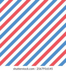 red and blue diagonal tricolor