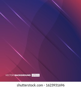 Red and Blue Elegant Modern Background Composition with Gradients, Shadows and Lights