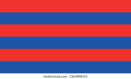 Red and Blue Flag Vector