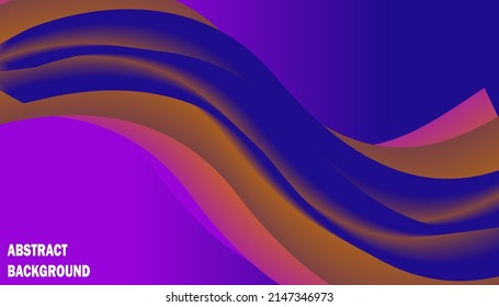Red and blue fluid wave. Duotone geometric compositions with gradient 3d flow shape. Innovation modern background design for cover, landing page.