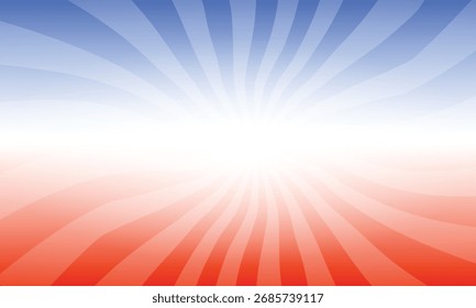 Diseño de fondo degradado rojo y azul