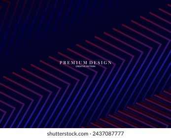 Fondo abstracto de líneas de color degradado azul rojo. Diseño moderno para banners, tarjetas, diseño web, banners, certificados, etc.