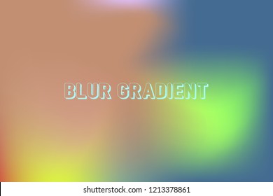 Red and blue gradient mesh background. Abstract blurred smooth image. Smooth blend banner template. Iridescent holographic wallpaper, frame, banner. Funky gradient texture vector illustration