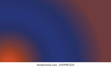 Red and blue gradient smooth abstract background for backdrop or presentation