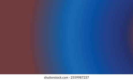 Red and blue gradient smooth abstract background for backdrop or presentation