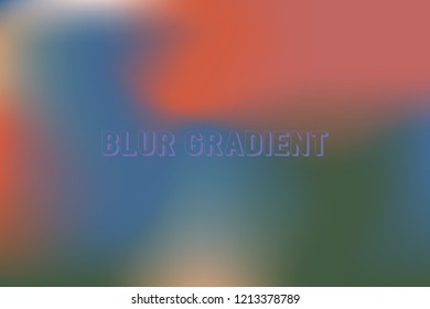 Red, blue and green gradient mesh background. Abstract blurred smooth image. Smooth blend banner template. Iridescent holographic wallpaper, frame, banner. Funky gradient texture vector illustration