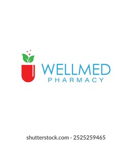 Red blue green logo . It is a vector design for Pharmacy and medicine company