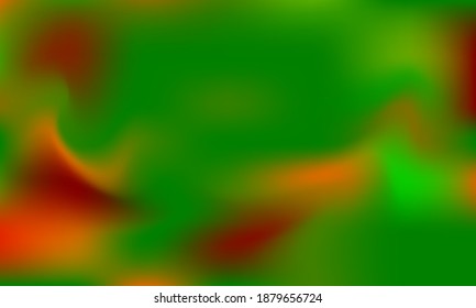 Papel rojo, azul y verde. Fondo de gradiente abstracto suave y borroso.
