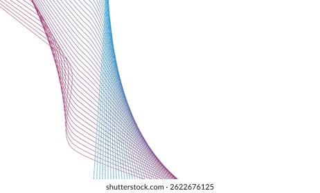 Red and blue halftone abstract background