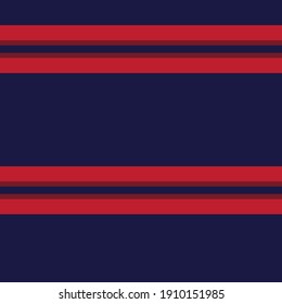 Red and Blue Horizontal striped seamless pattern background suitable for fashion textiles, graphics