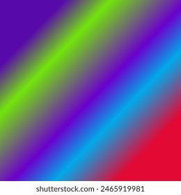 Red, blue, lime and purple color combination gradient background vector illustration design.