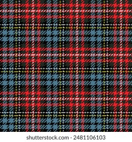 red and blue plaid texture