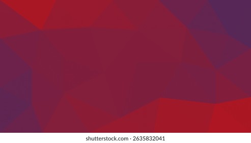 Red and Blue Polygonal Mosaic Background Vector illustration Triangle Design Templates