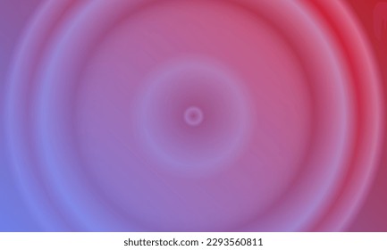 red and blue radial gradient background with circle srtipes texture. simple, blur, modern and color. used for background, backdrop, wallpaper and banner