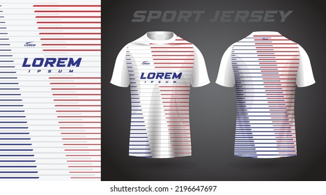 red blue shirt sport jersey design