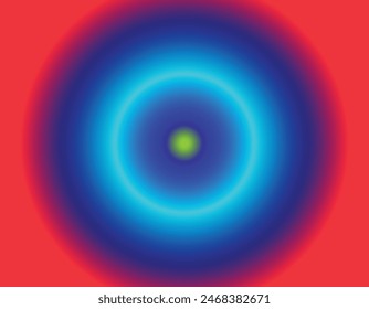 Red, Blue, Sky Blue and Green color combination smooth gradient background design.