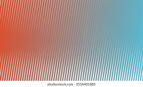 Red and blue stripes line pattern abstract background for backdrop or presentation