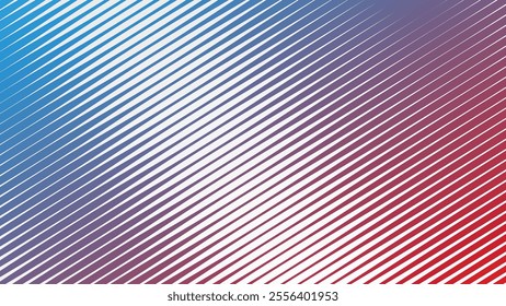 Red and blue stripes line pattern abstract background for backdrop or presentation