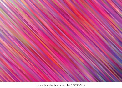 Borde vectorial abstracto de rayas y líneas rojas y azules. Patrón simple.