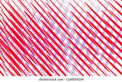 Red, blue, stripes white background. Abstract rain. Vintage halftone pattern background for design. Abstract line vector background. Modern sketch pattern colorful abstract halftone. 