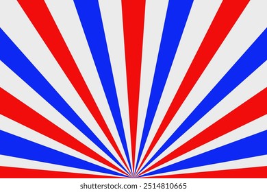 red and blue sunburst background vector design. comic background with retro rays.sunburst pattern background.