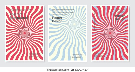 red and blue sunburst background vector design. Creative illustration for poster, web, landing, page, cover, ad, greeting, card, promotion.