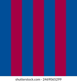 Red Blue Vertical Lines Bars Set Geometric Minimalist Line Continuous Seamless Pattern Transparent Background Vector EPS PNG Clip Art
