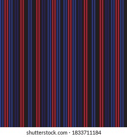 Rojo y azul vertical rayado fondo de patrón sin soldadura adecuado para textiles de moda, gráficos
