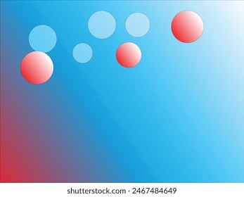 Diseño de fondo degradado con combinación de colores rojo, azul y blanco.